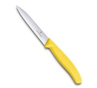 CUCHILLO PARA VERDURA, FIBROX AMARILLO SIERRA, 10CM
