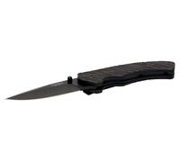 Cuchillo plegable - acero negro