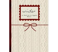 Cuchis Winter Journal Notebook, 100Pages 8,25 in x 11in - Hardcover Journaling Notebook for Work, School & Bullet Journaling