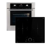 Cucina | 60cm Forno da incasso BO8810SS | 60cm Piano Cottura Induzione IH85904FZ | Aria calda | Cassetti telescopici | Timer automatico | 2 volte Vetri per l'isolamento termico | SET8810IH594FZ