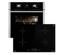 60cm Forno da incasso EB8010ED + 77cm Piano Cottura Induzione IH87704RL Griglia [EEK: A]