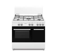 CUCINA 90x60 BIANCA A PORTABOMBOLA FORNO ELETTRICO 6 FUNZ. SCHAUB LORENZ SS941EW [EEK: A]