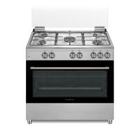CUCINA 90x60 INOX TUTTOFORNO XXL 107 LT FORNO GAS VENTILATO SCHAUB LORENZ [EEK: A]