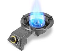 Cucina A Gas 1 Bruciatore, Fornello A Gas Liquefatto Da Tavolo Da 7 KW, Griglia For Pentole In Ghisa Con Manopola, Risparmio Energetico E Di Gas, Adatta For Uso Domestico E Commerciale