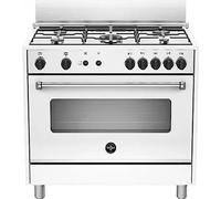 Cucina a Gas 5 Fuochi Forno Gas Ventilato 90x60 AMN965GBV