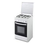 Cucina a gas bianca 50 x 50 cm