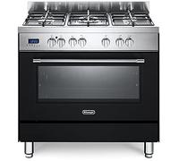 De’Longhi PRO 96 MA ED cucina Elettrico Gas Nero, Acciaio inox