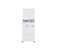 Cucina a gas SVAN SKG3500PB 3 fuochi 50L Bianco acciaio smaltato