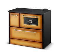 Divina Fire Cucina a Legna Stufa 9 Kw Cappuccino Beatrice L87xp51xh79 Ecodesign
