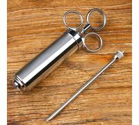 Cucina Acciaio Inox Turchia Carne Iniettore Ago Siringa Cucinare Marinata Nuovo