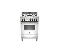 Cucina Libera Installazione - A gas - 60x60cm - Inox - Forno a gas - La Germania- AMN664GXT - In 2-3 settimane
