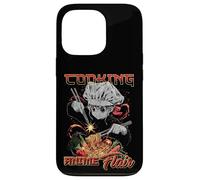 Cucina Anime Flair Chibi Chef Noodle Toss Meme Custodia per iPhone 13 Pro