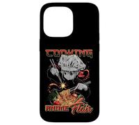Cucina Anime Flair Chibi Chef Noodle Toss Meme Custodia per iPhone 14 Pro Max