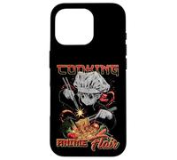 Cucina Anime Flair Chibi Chef Noodle Toss Meme Custodia per iPhone 16 Pro