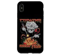 Cucina Anime Flair Chibi Chef Noodle Toss Meme Custodia per iPhone XS Max