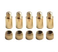 Cucina armadio scaffale perni Supporto scaffale perni per scaffale in legno 30/50Pcs | scaffale perni perni per scaffale mobili armadio da cucina resistente perni supporto(30Pcs Gold,8mm)