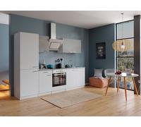 Cucina attrezzata cucinino Bianco Calcestruzzo Malia 270 CM respekta