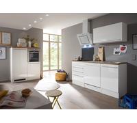 Cucina attrezzata cucinino Bianco Gabriel 290 CM respekta Premium [EEK: E]