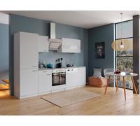 Cucina attrezzata cucinino Bianco Malia 280 CM