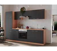 Cucina Attrezzata Cucinino Buche Grigio Gerda 270 CM Respekta