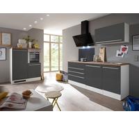 Cucina attrezzata cucinino Grigio Gabriel 320 CM respekta Premium [EEK: E]