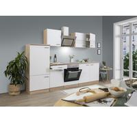 Cucina attrezzata cucinino Rovere Bianche Merle 270 CM