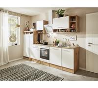 Cucina attrezzata cucinino Rovere Bianco Hilde 310 CM respekta [EEK: E]