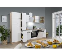 Cucina attrezzata cucinino Rovere Bianco Merle 310 CM [EEK: B]