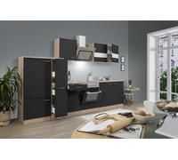 Cucina attrezzata cucinino Rovere Neri Merle 300 CM