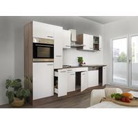 Cucina attrezzata cucinino Rovere York Bianco Oliver 310 CM respekta
