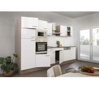 Cucina attrezzata cucinino Rovere York Bianco Oliver 340 CM respekta