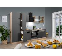 Cucina Attrezzata Eiche Grigio Merle 310 CM Respekta