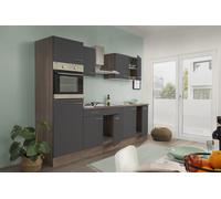 Cucina Attrezzata Eiche York Grigio Oliver 270 CM Respekta