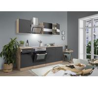 Cucina Attrezzata Respekta Eiche Grigio Merle 210 CM