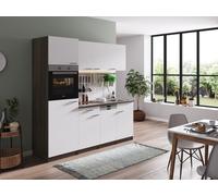 Cucina Attrezzata Respekta Eiche York Bianco Oliver 205 CM