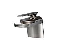 Cucina Bagno Caldo e Freddo lavello a Cascata Rubinetto Singola Maniglia Tocca dell'Acqua, Facile Installazione della Doccia.