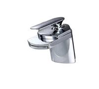 Cucina Bagno Caldo e Freddo lavello a Cascata Rubinetto Singola Maniglia Tocca dell'Acqua, Facile Installazione della Doccia.