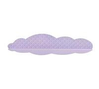 Cucina Bagno Deflettore Lavello Splash Guard Strumento Portatile Water Splashproof Viola Nuvola