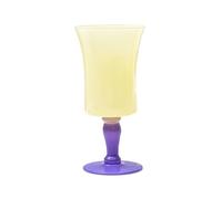 Cucina Bicchieri a stelo colorati, calice in vetro cristallo da 400 ml