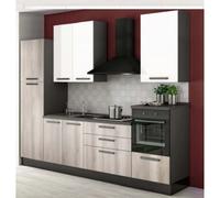 Cucina completa Petrol reversibile 300 cm