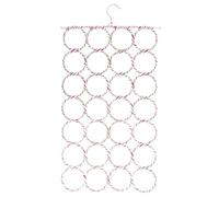 Cucina completa senza frigorifero Scarf Hanger ~ 1 supporto Multiple Purpose per chiusura ~ Clutter Removing and Saving Hanger for Scarves Shawl Belt & Accessories ~ Scarf Hanger (rosa, taglia unica)