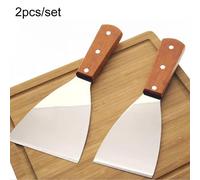 Cucina con fiducia usando questo strumento per pizza pancake spatola in acciaio