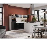 Cucina Cucina A Isola Bianca Nera Amanda 280 Cm Respekta Premium