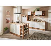 Cucina Cucina A Isola Cucina Da Incasso Quercia Bianca Hilde 310 CM Respekta [EEK: E]