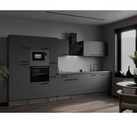 Cucina Cucina A Isola Quercia York Grigio Opaco Oliver 370 CM Respekta