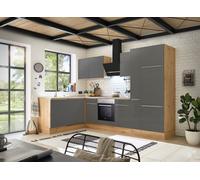 Cucina Cucina Angolare Marleen Premium 310 CM Grigio Rovere Artisan Respekta