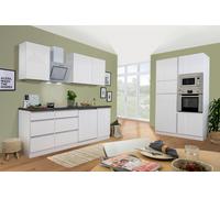 Cucina Cucina Linea Cucina Blocco Senza Maniglie Bianco Lorena 345 CM Respekta