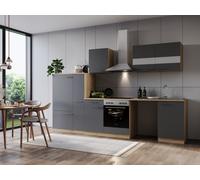 Cucina Cucina Linea Per Sottobanco Lavatrice Rovere Grigio Merle 310 CM Respekta [EEK: E]