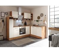 Cucina Cucina Lineare Cucina Angolare Quercia Bianca Hilde 250x172 Cm Respekta