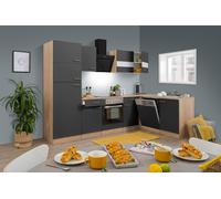 Cucina Cucina Lineare Cucina Angolare Rovere Grigio Merle 280x172 CM Respekta